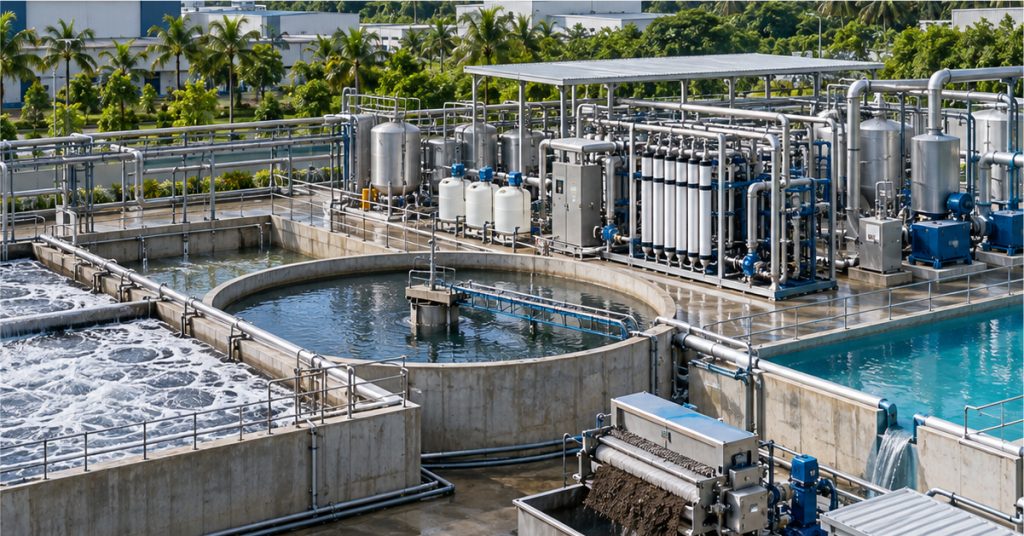 wastewater treatment plants